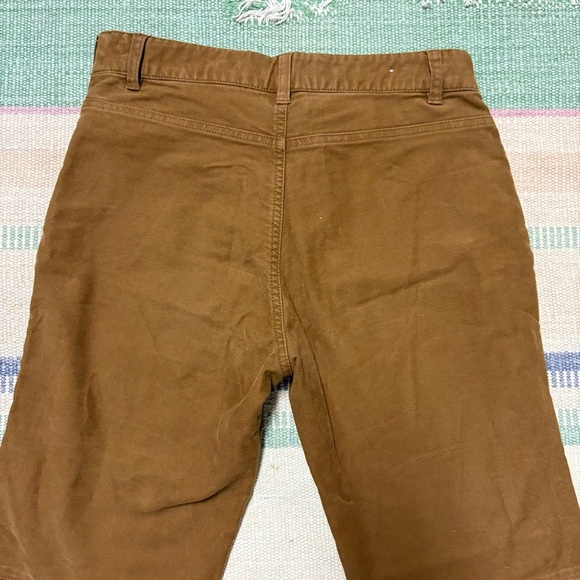 Vintage Gap Girls 14 Embroidered Stretch Flare Jeans Flower Lace Up Fly - Picture 7 of 10